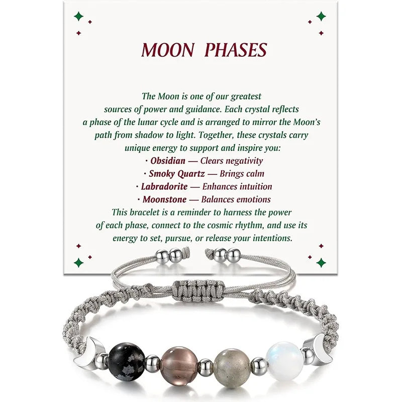 Adjustable Crystal Beads Bracelet