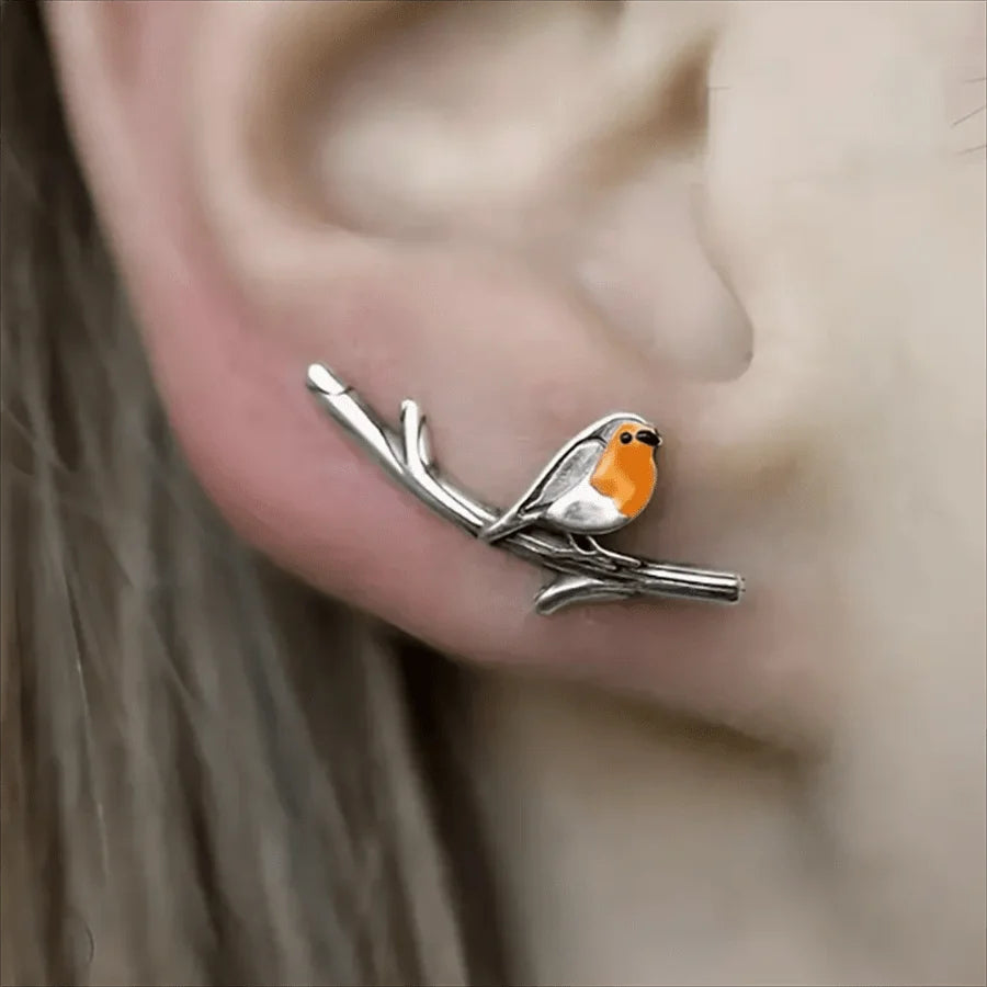 Robin Bird Earrings