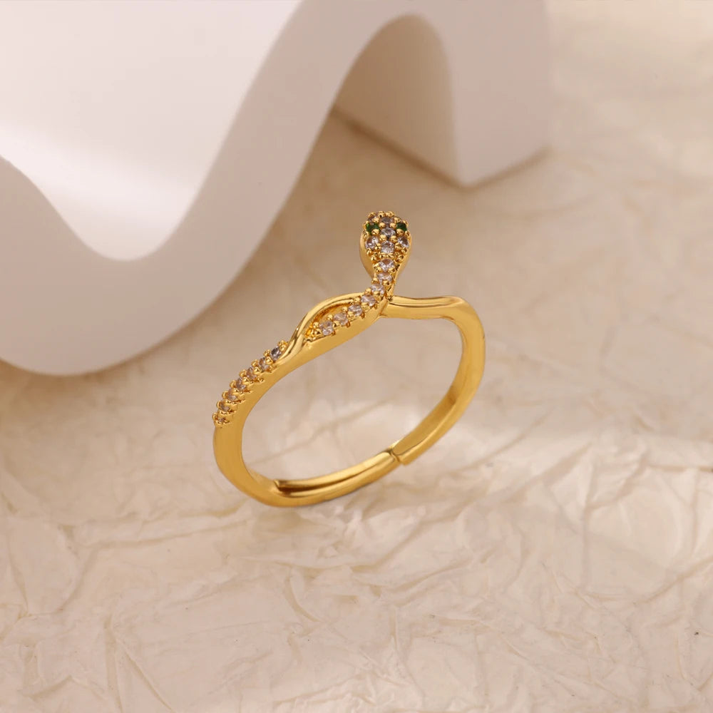 Stainless Steel Snake Ring