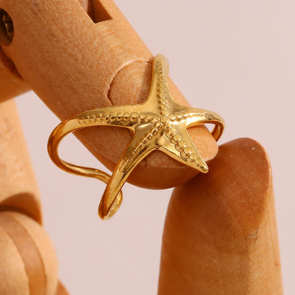 Double Layer Starfish Ring