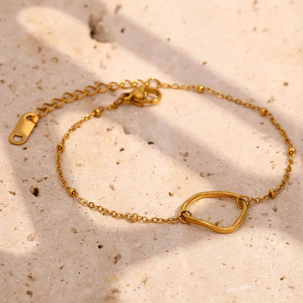 Irregular Circle Bracelet