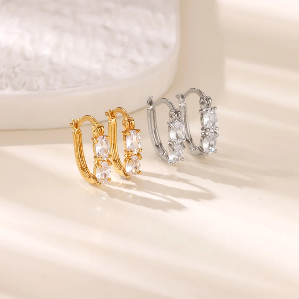 Dainty Zirconia Earrings