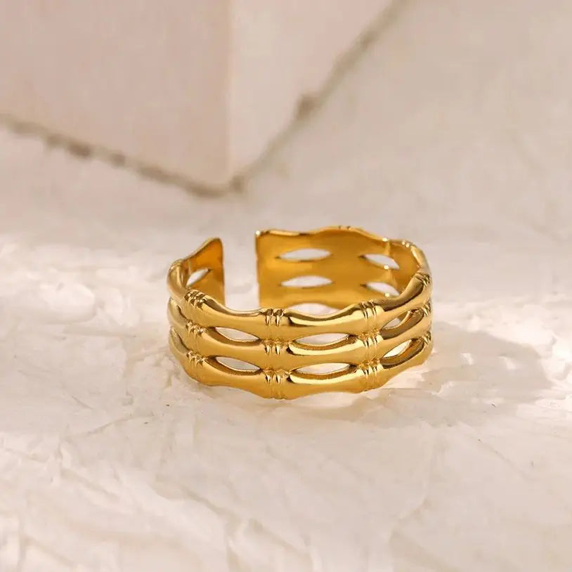Hollow Open Ring