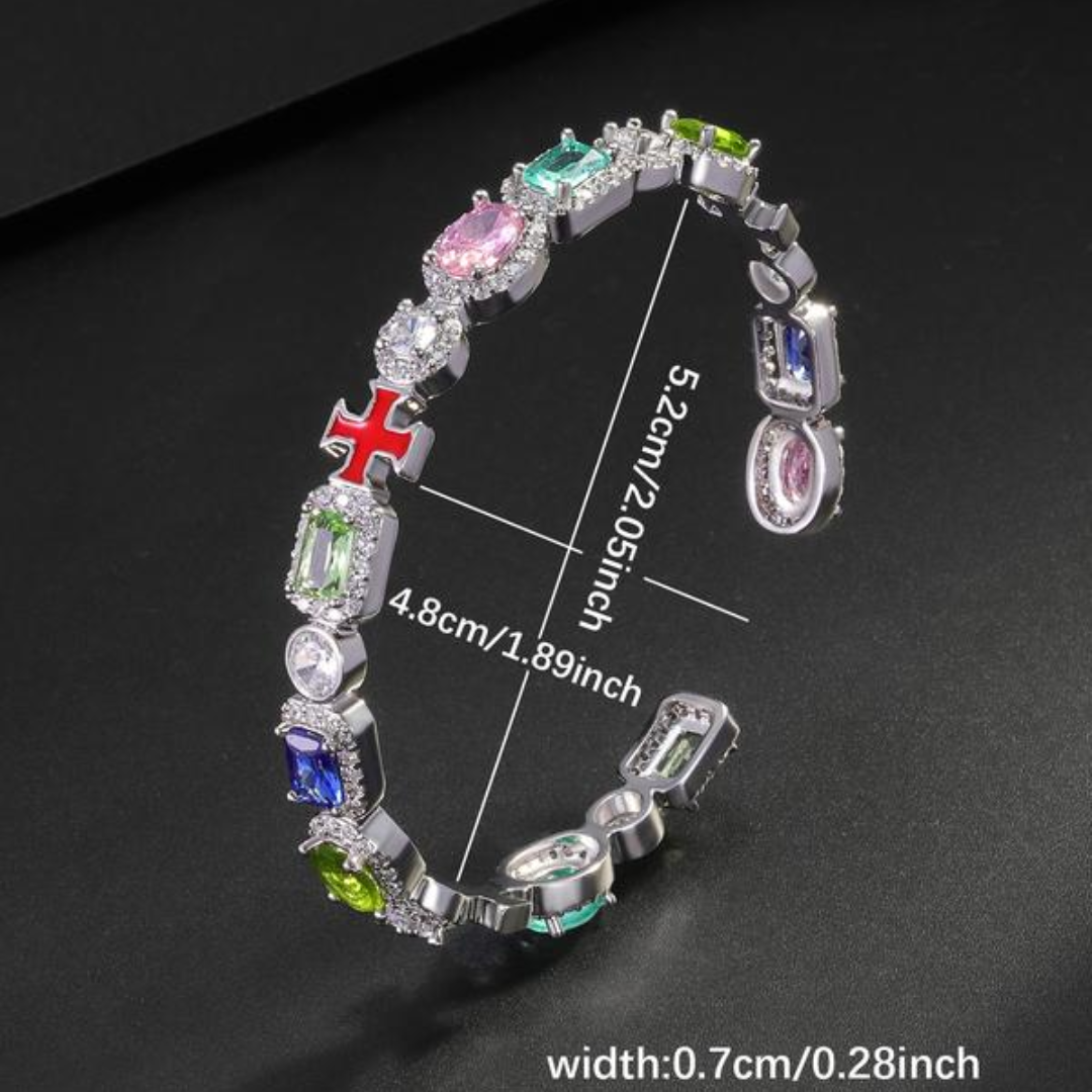 Colorful Gemstones Bracelet