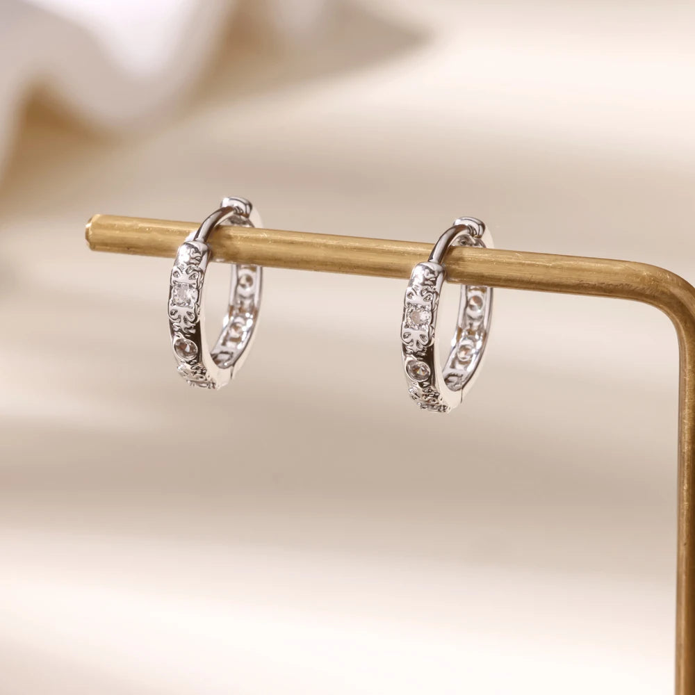Simple Hoop Earrings