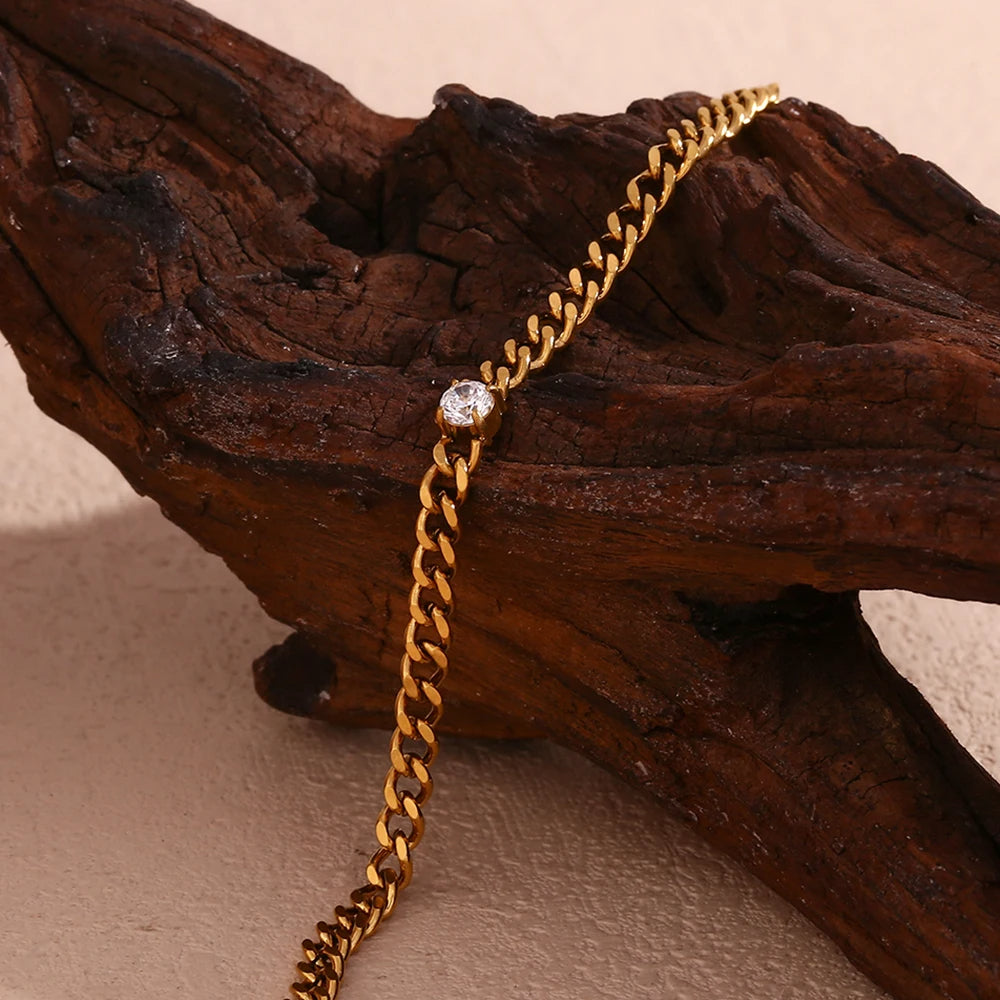 Zircon Waterdrop Bracelet