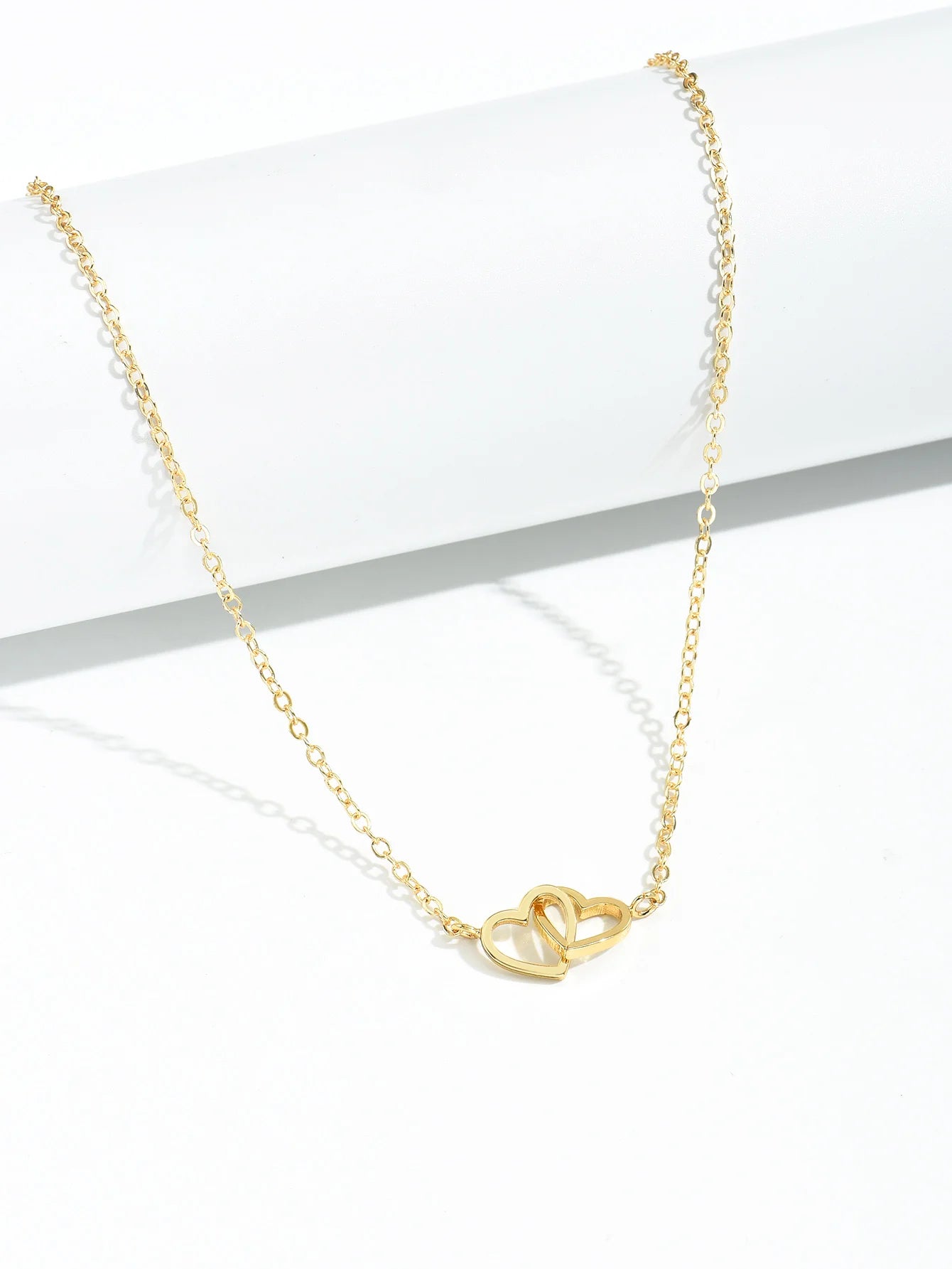 Interlocked Hearts Necklace
