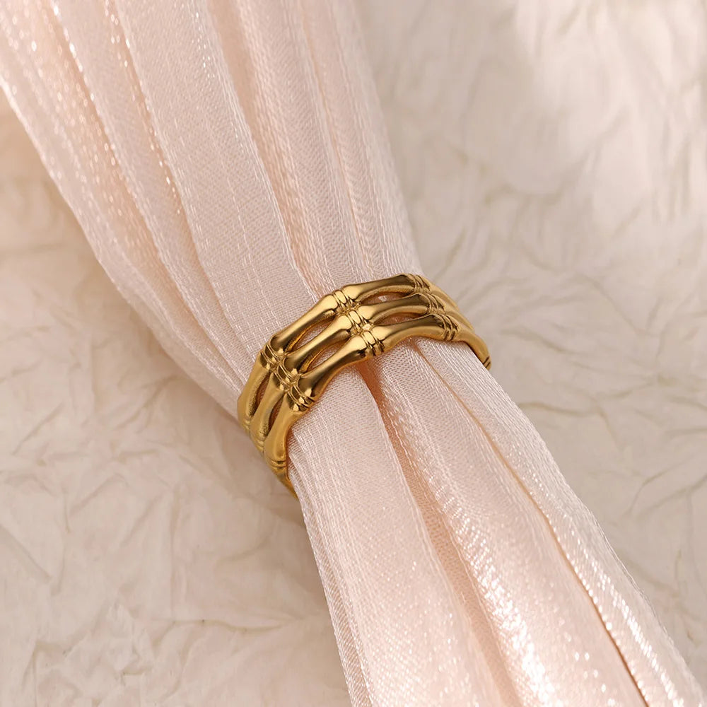 Hollow Open Ring