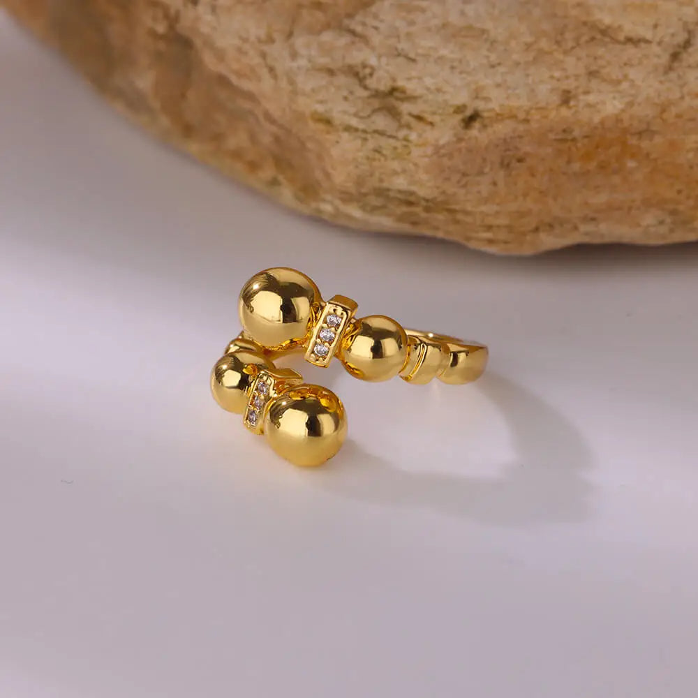 Round Beaded Ring