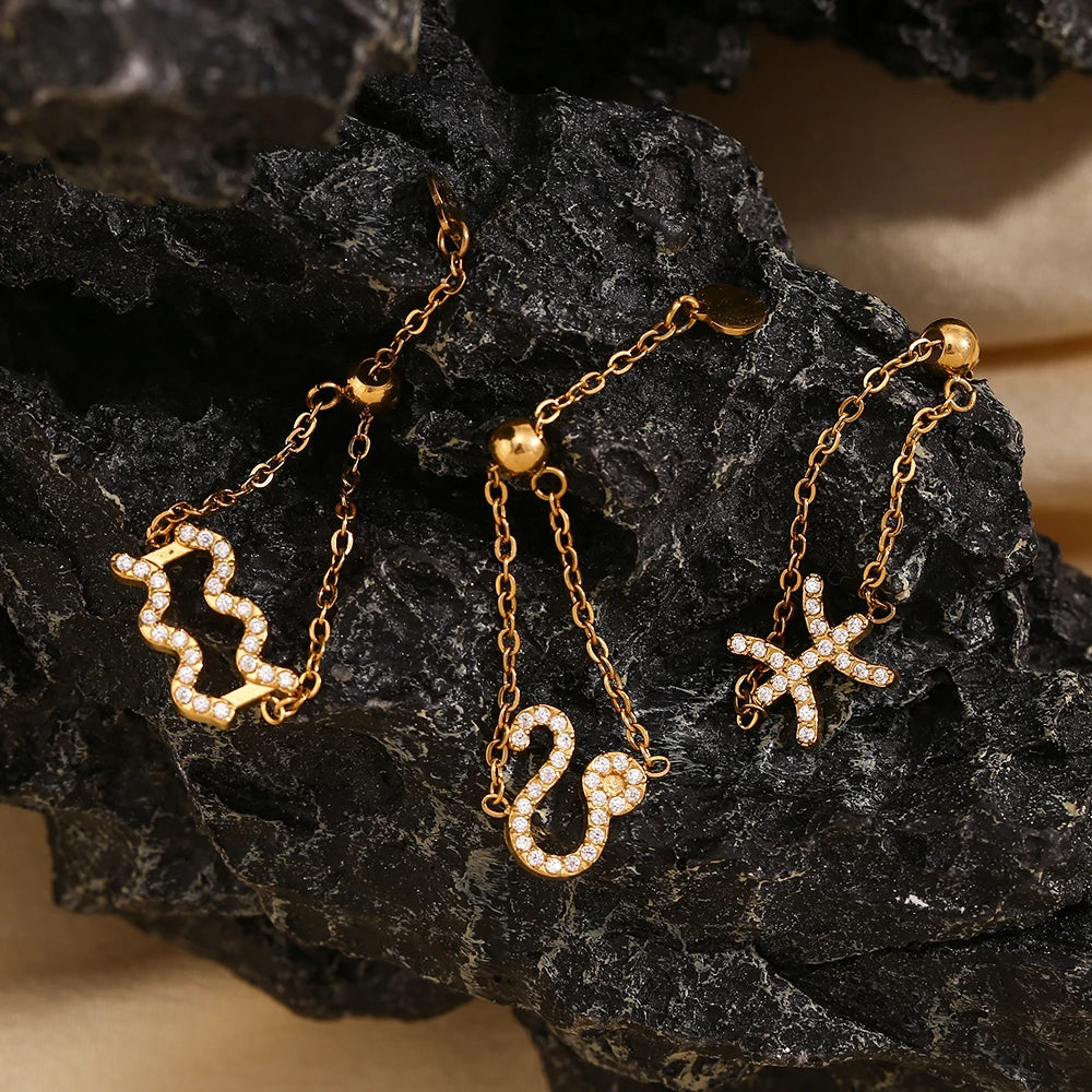 Adjustable Zodiac Sign Ring