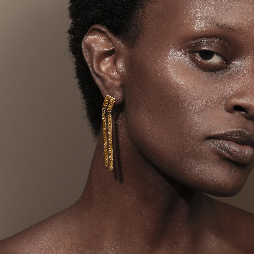 Long Strip Earrings
