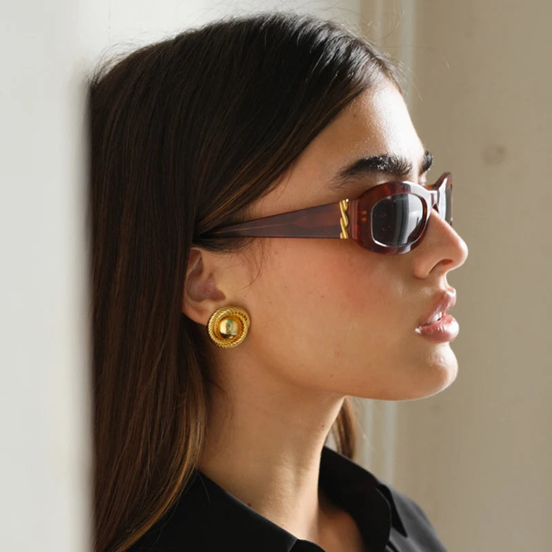 Twine Stud Earrings
