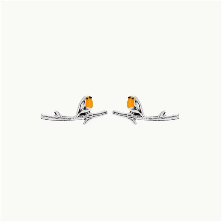 Robin Bird Earrings
