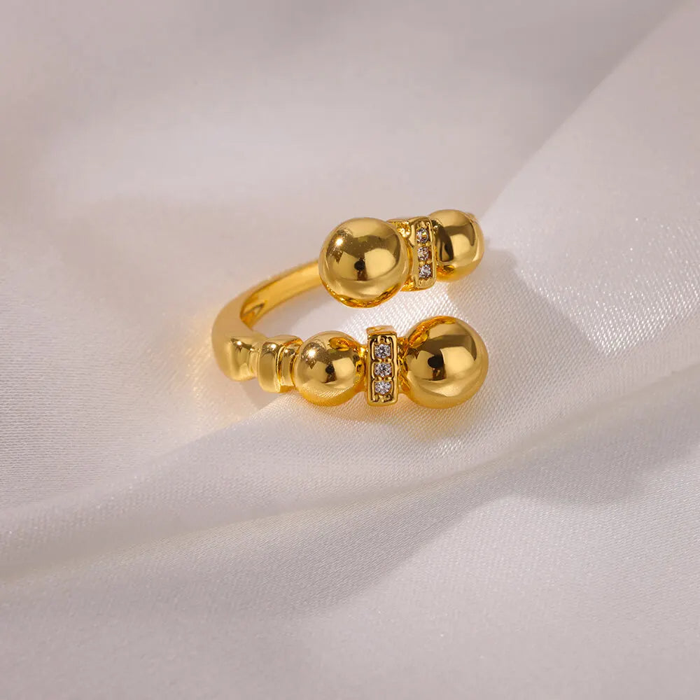 Round Beaded Ring