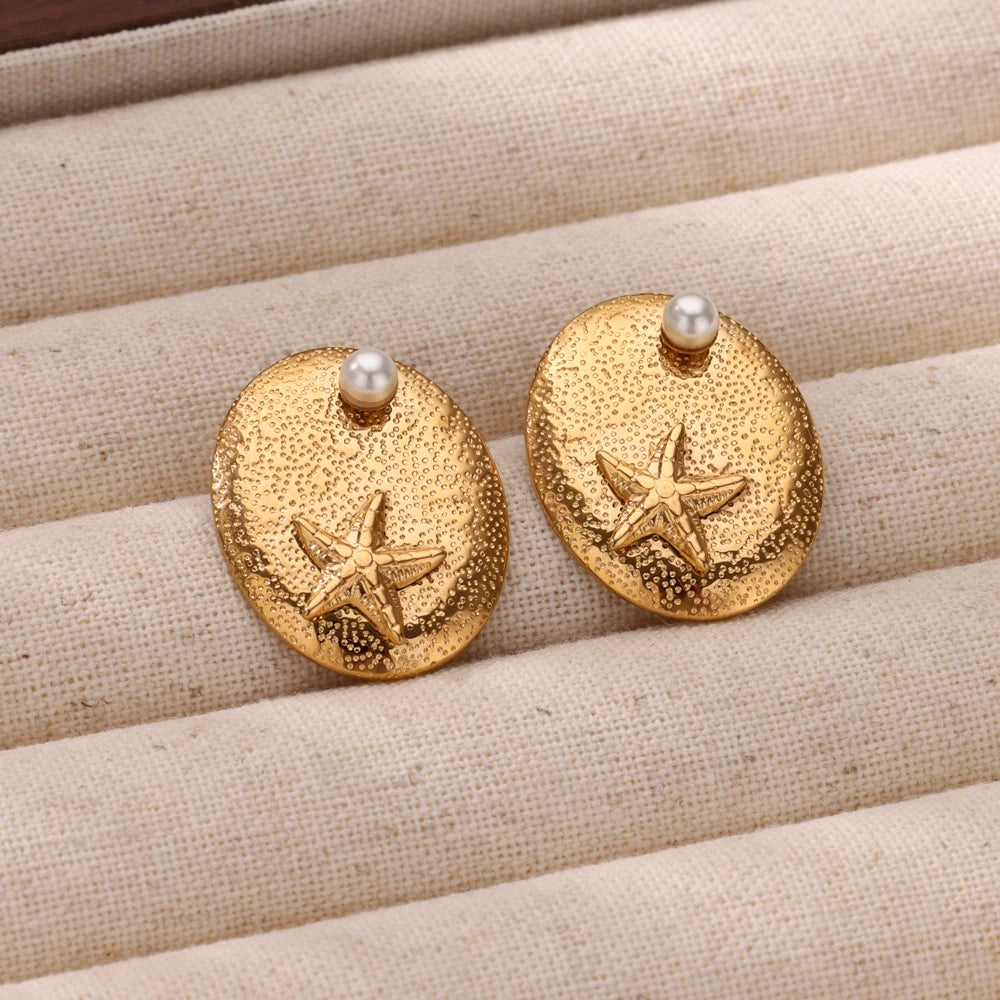 Starfish Stud Earrings