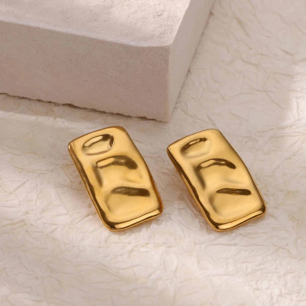 Textured Stud Earrings