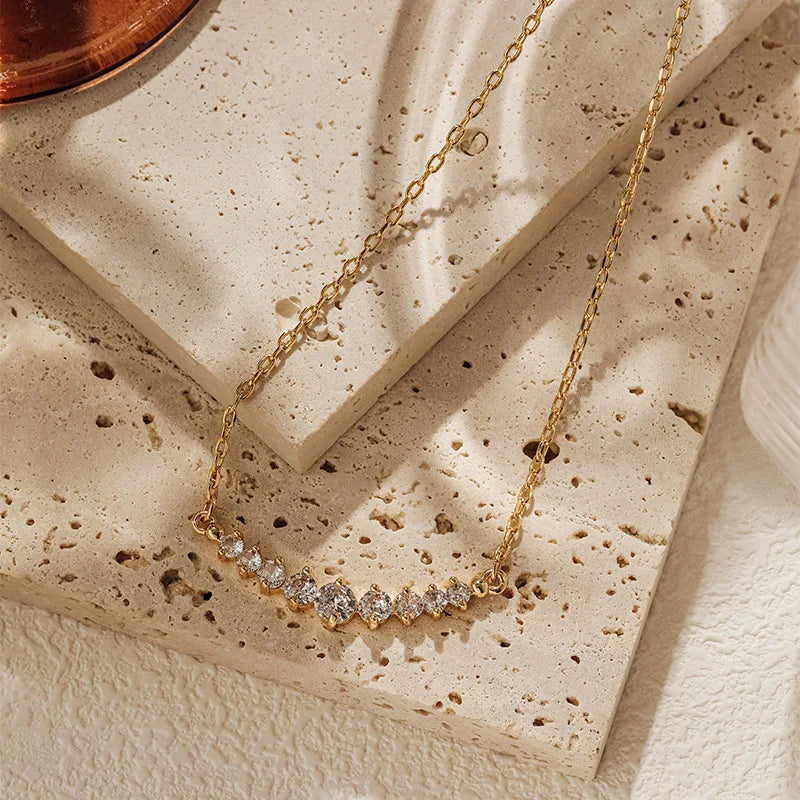 Zirconia Choker Necklace