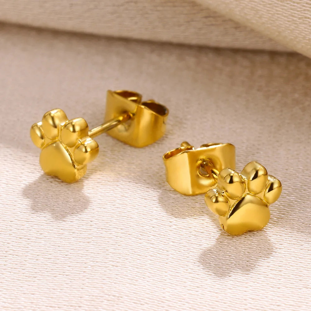 Cat Paw Earrings