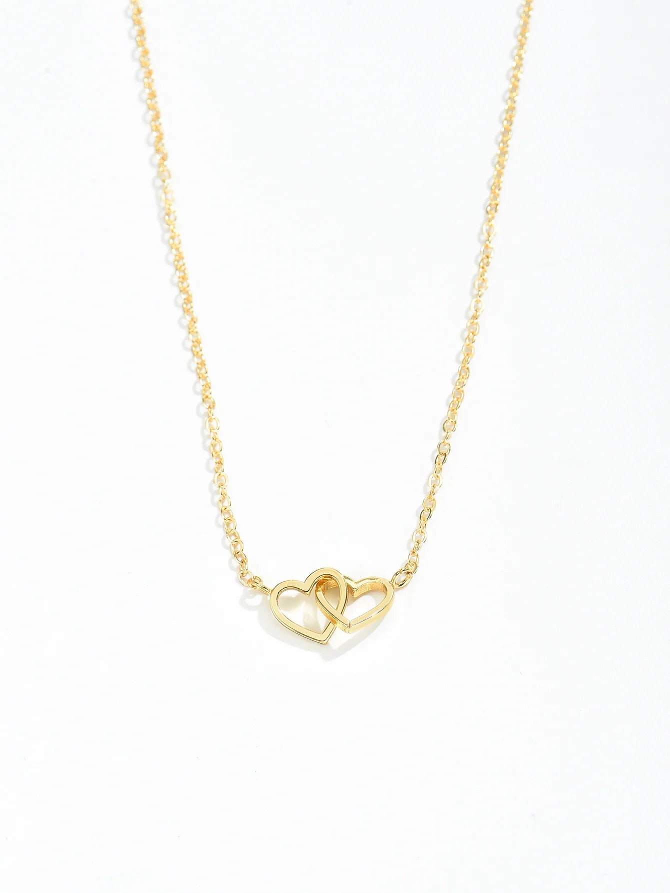 Interlocked Hearts Necklace