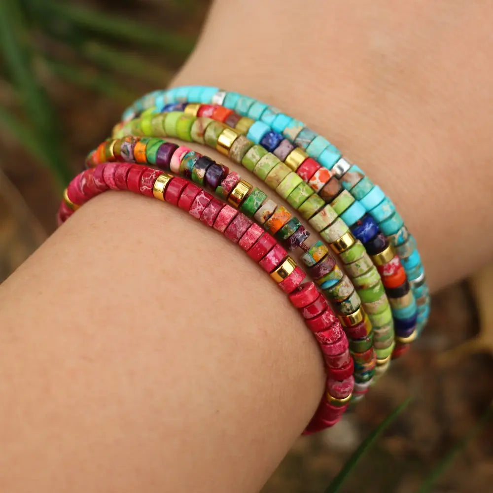 Stone Beaded Bracelet