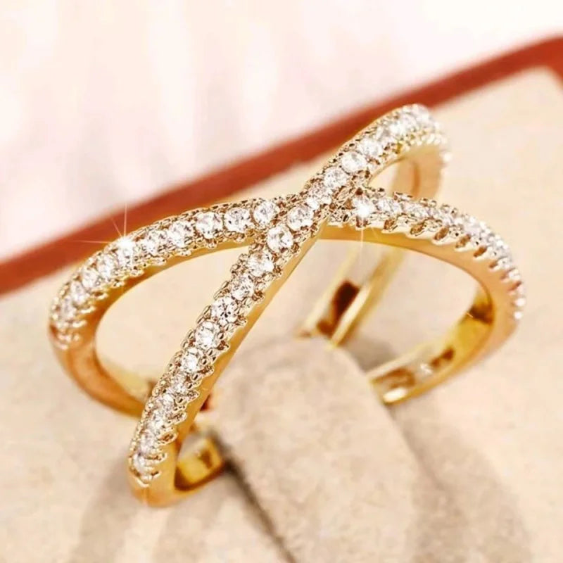 Criss Cross Ring