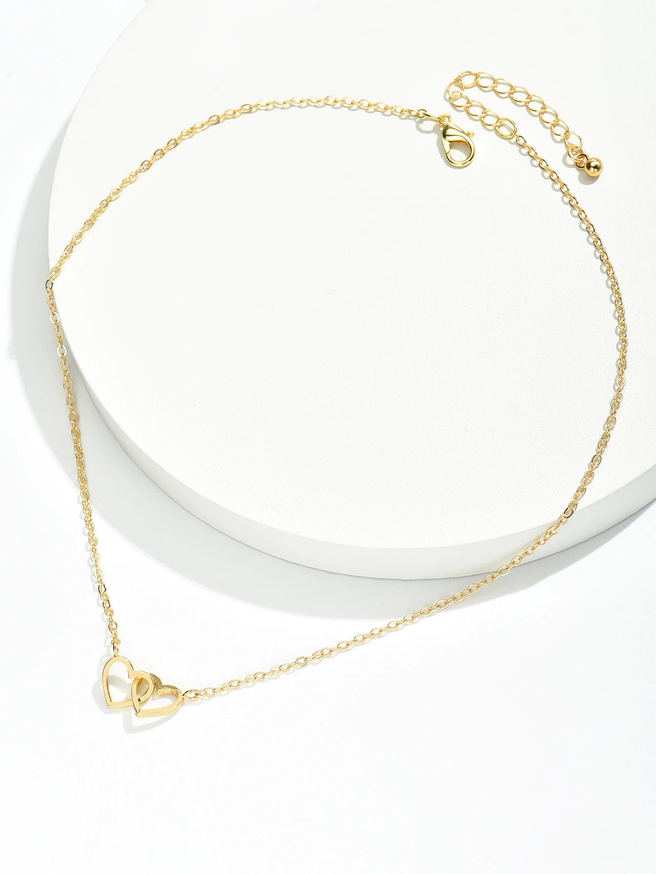Interlocked Hearts Necklace