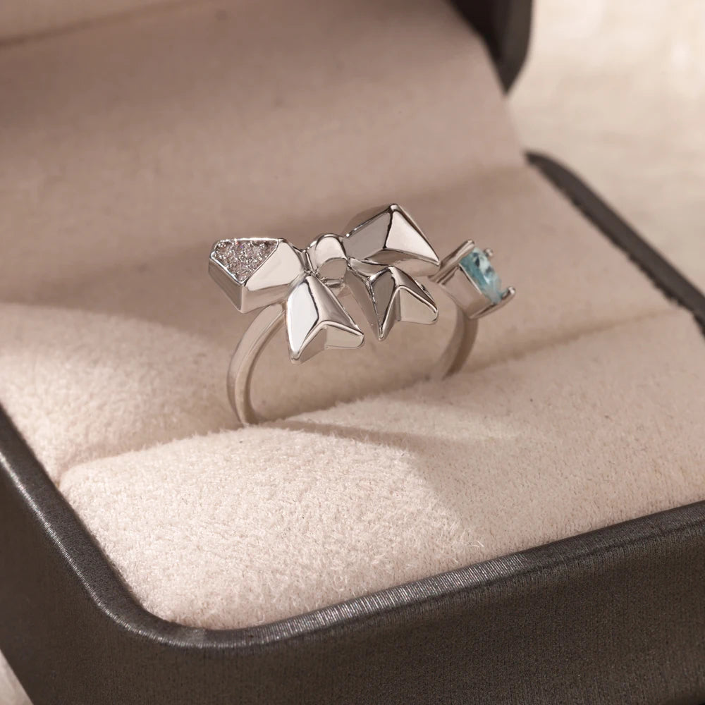 Heart Bow Ring