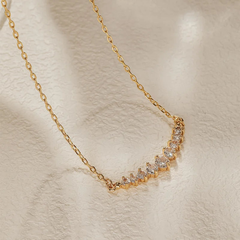 Zirconia Choker Necklace