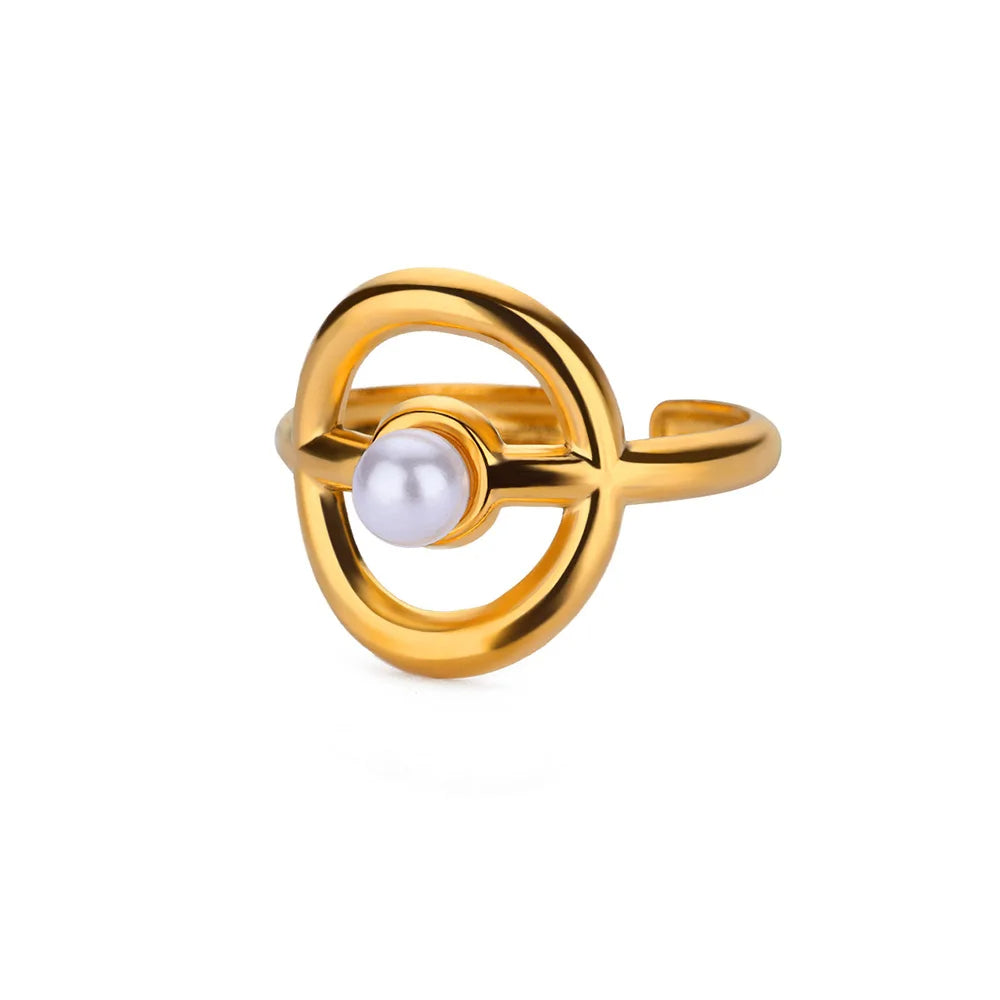 Hollow Gold Ring