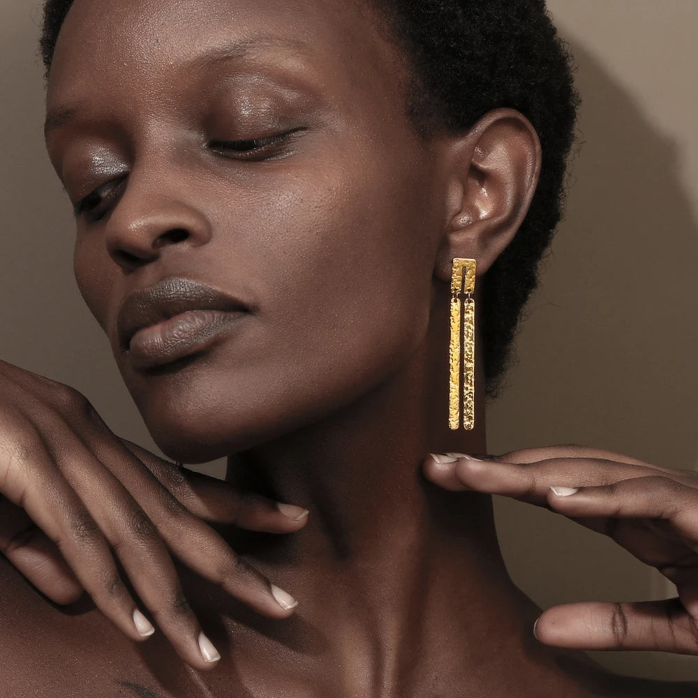 Long Strip Earrings