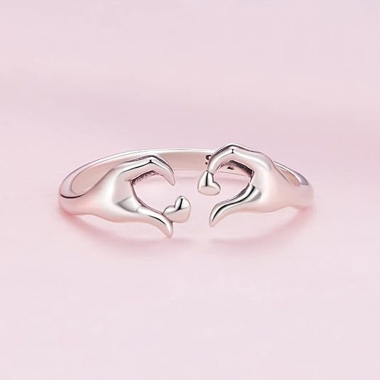 Hands of Hearts Ring