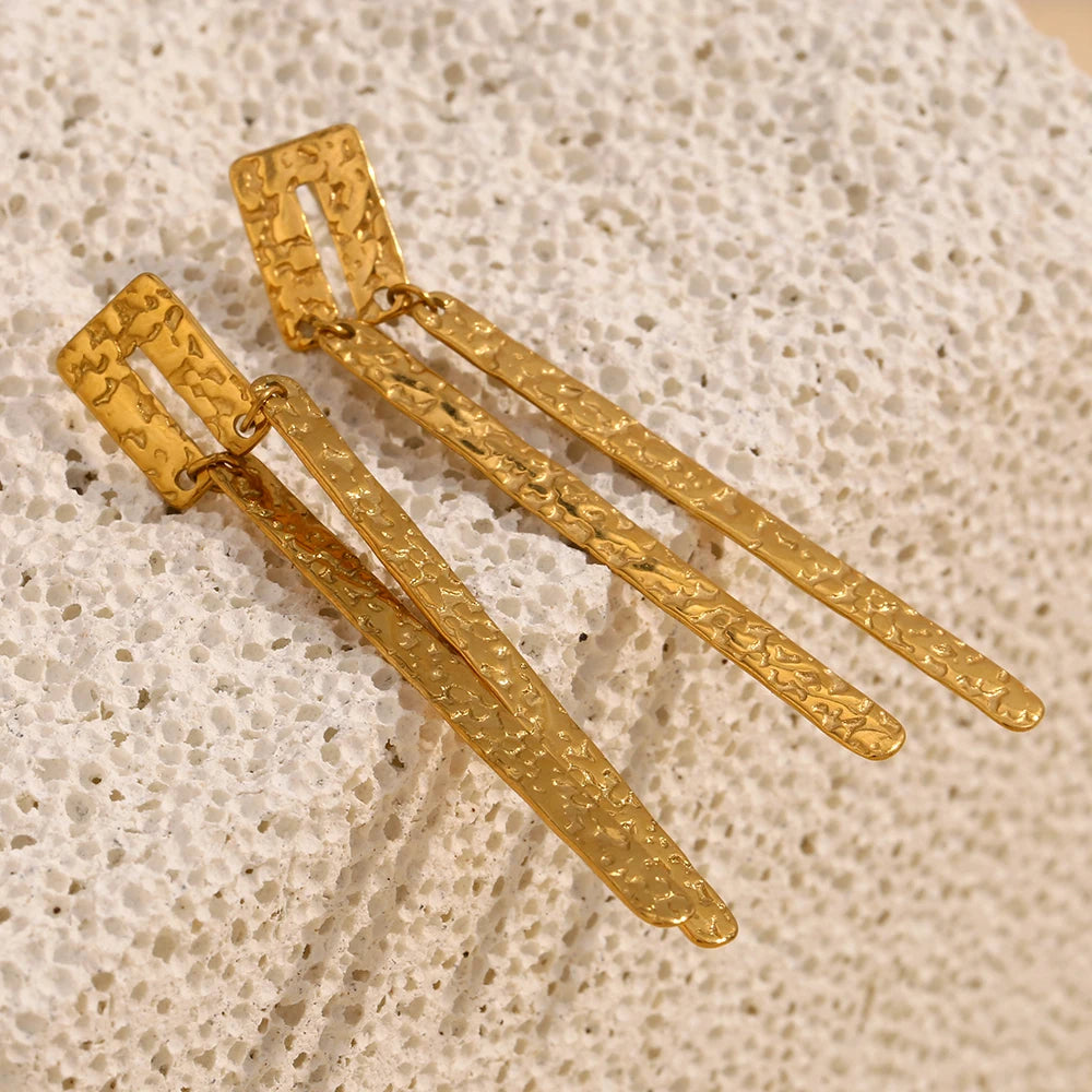 Long Strip Earrings