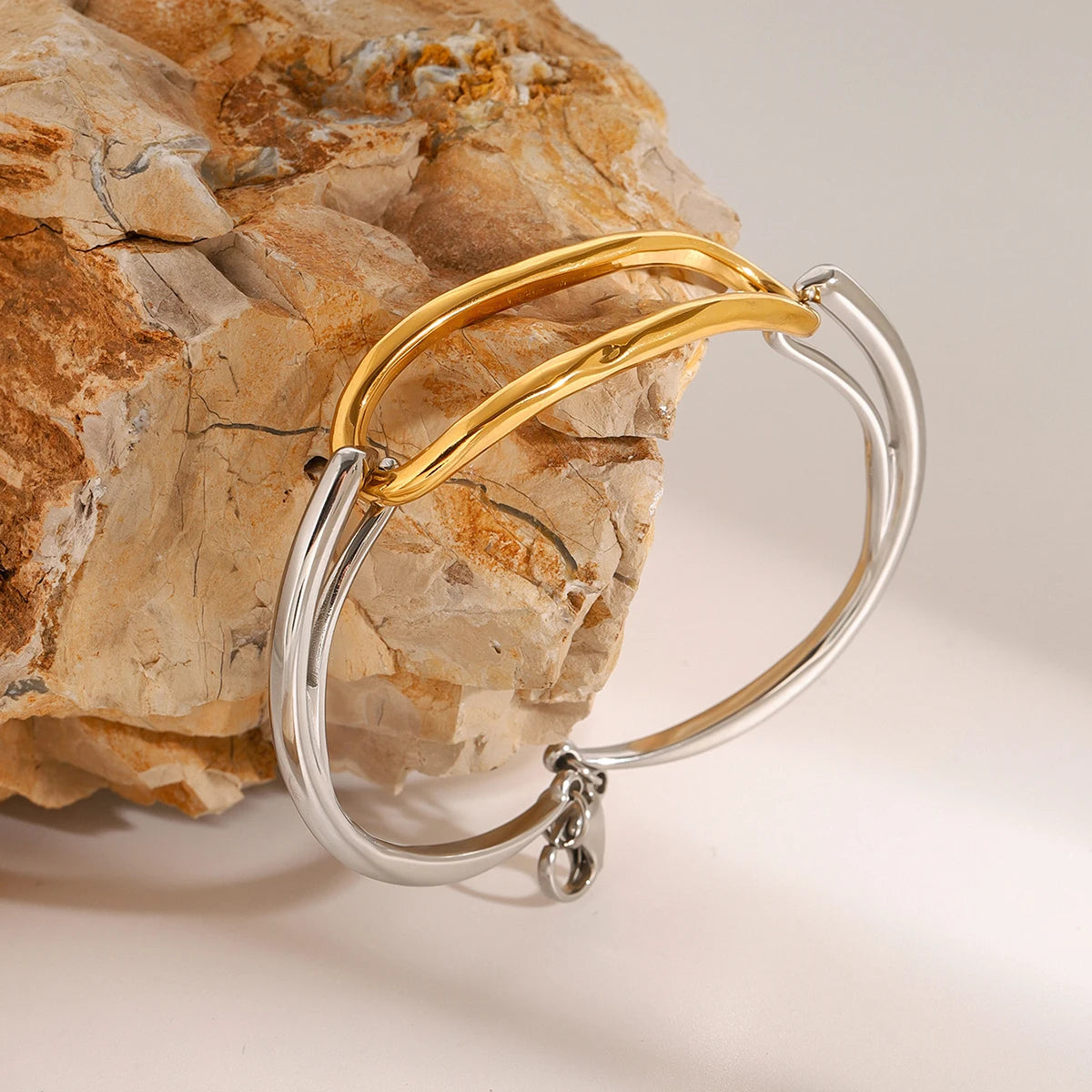 Oval Hollow Bracelet