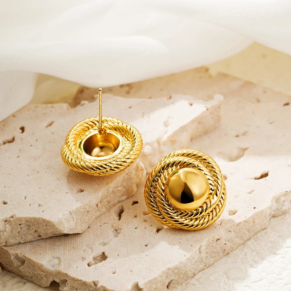 Twine Stud Earrings