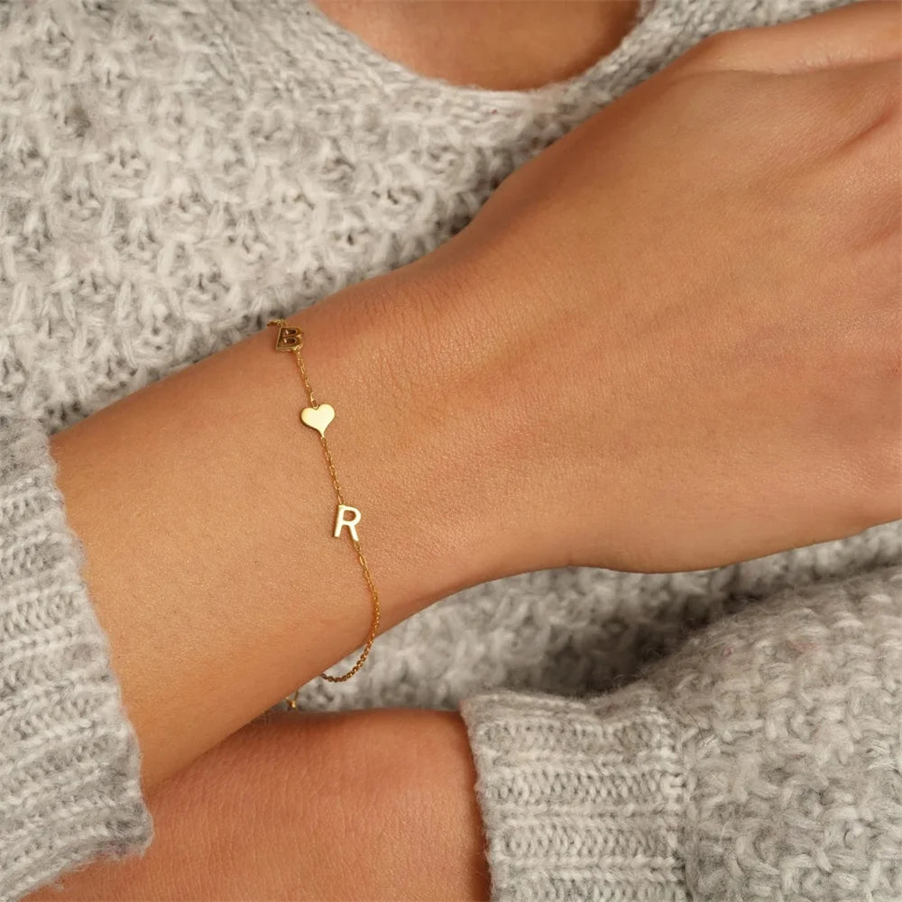 Custom Initial Bracelet