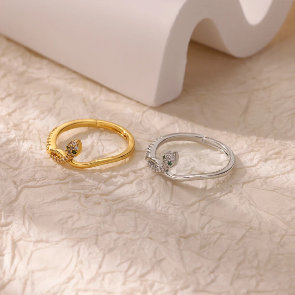 Stainless Steel Snake Ring