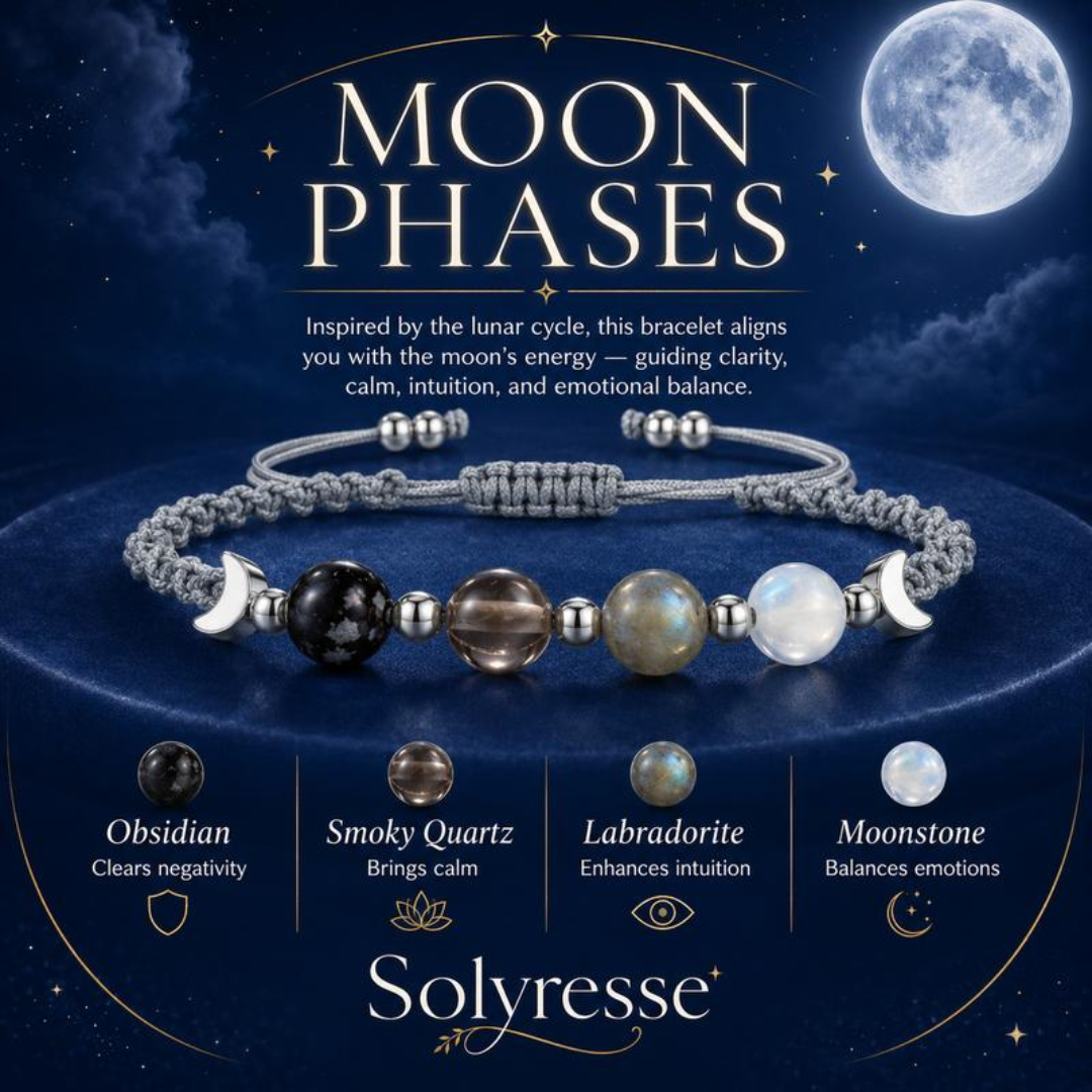 Adjustable Crystal Beads Bracelet