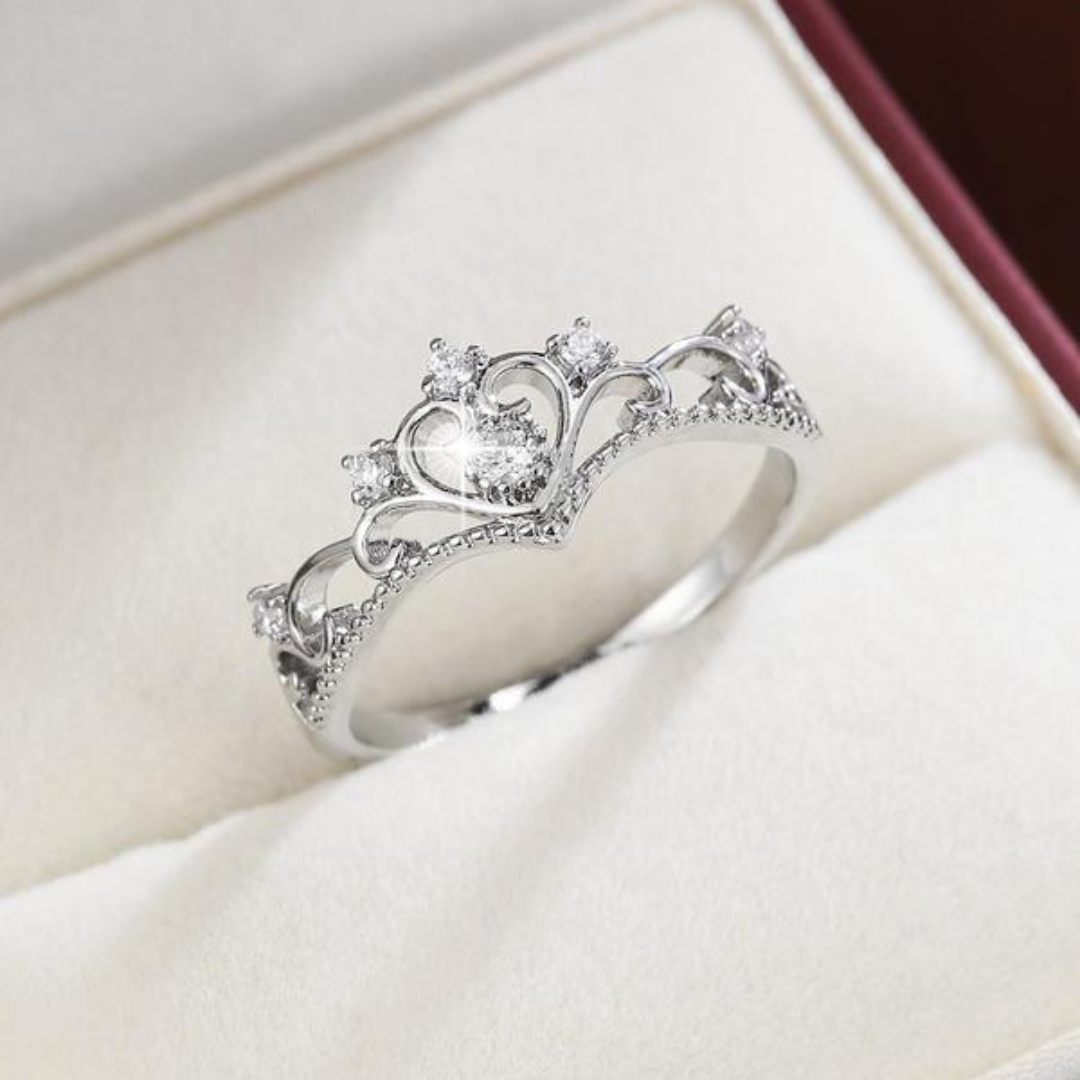 Elegant Crown Ring