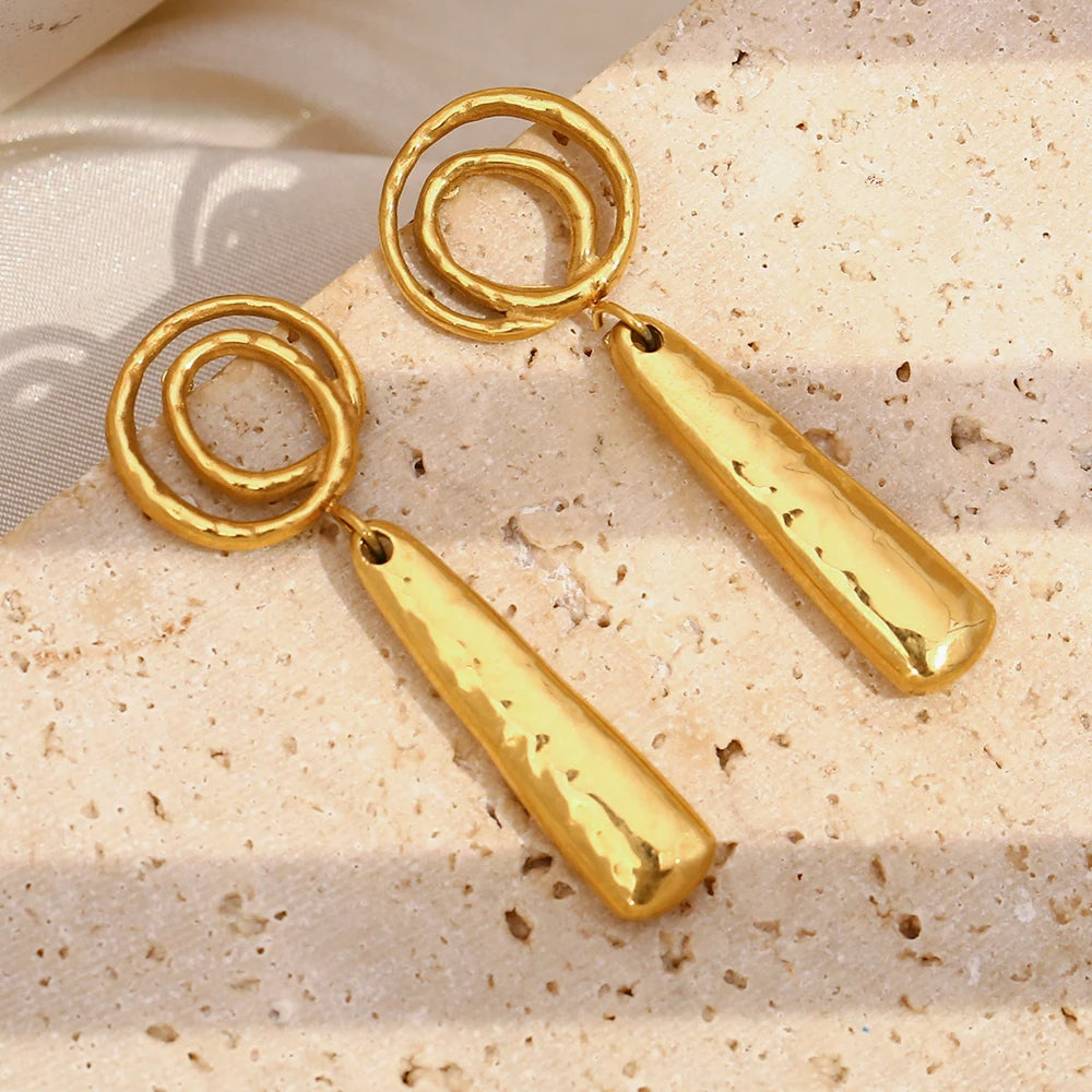 Spiral Stud Earrings