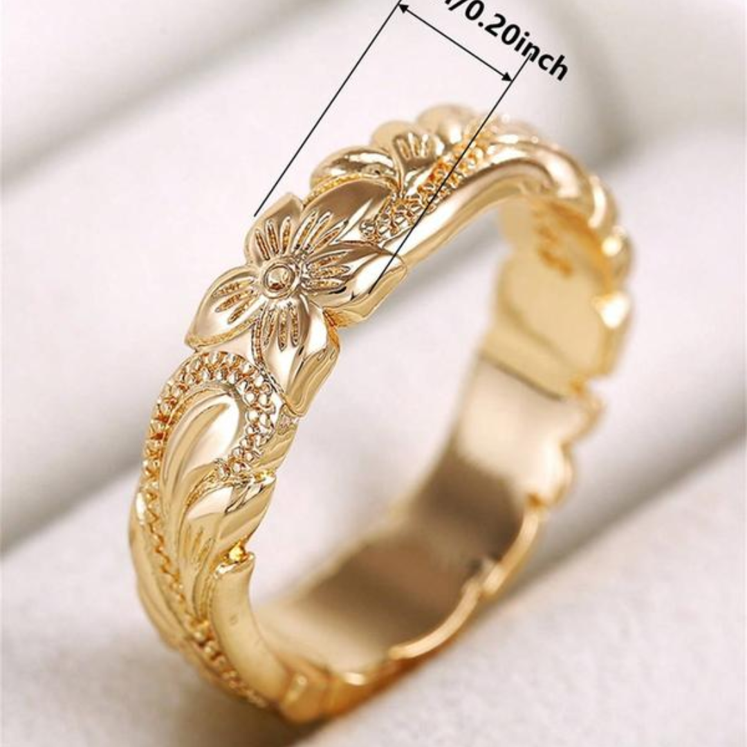 Elegant Flower Ring