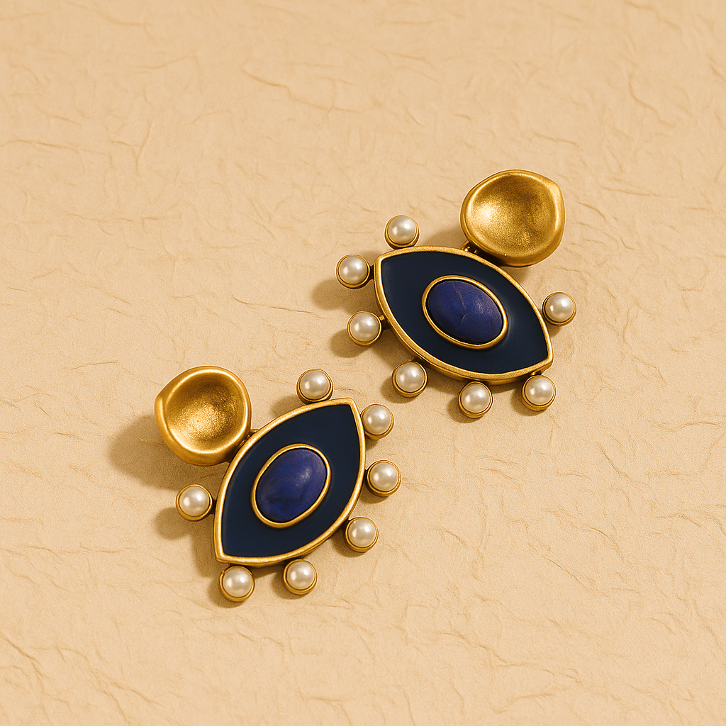 Miniature Evil Eye Stud Earrings