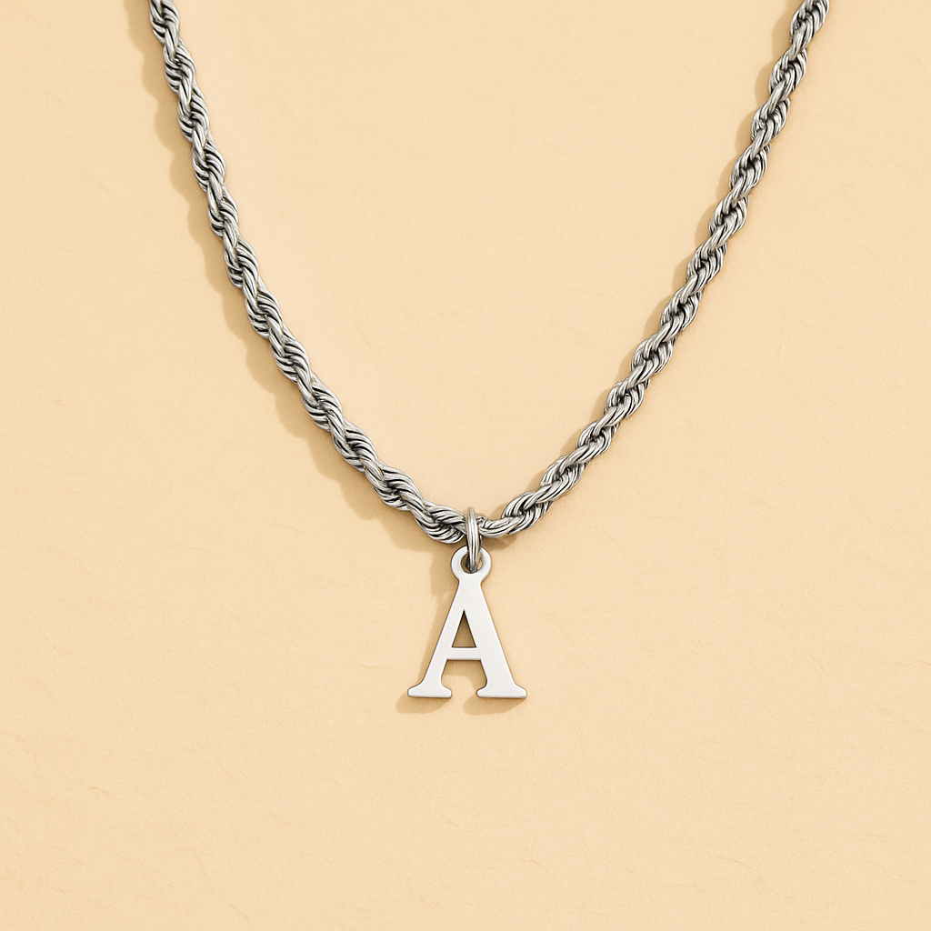Alphabet Charm Necklace