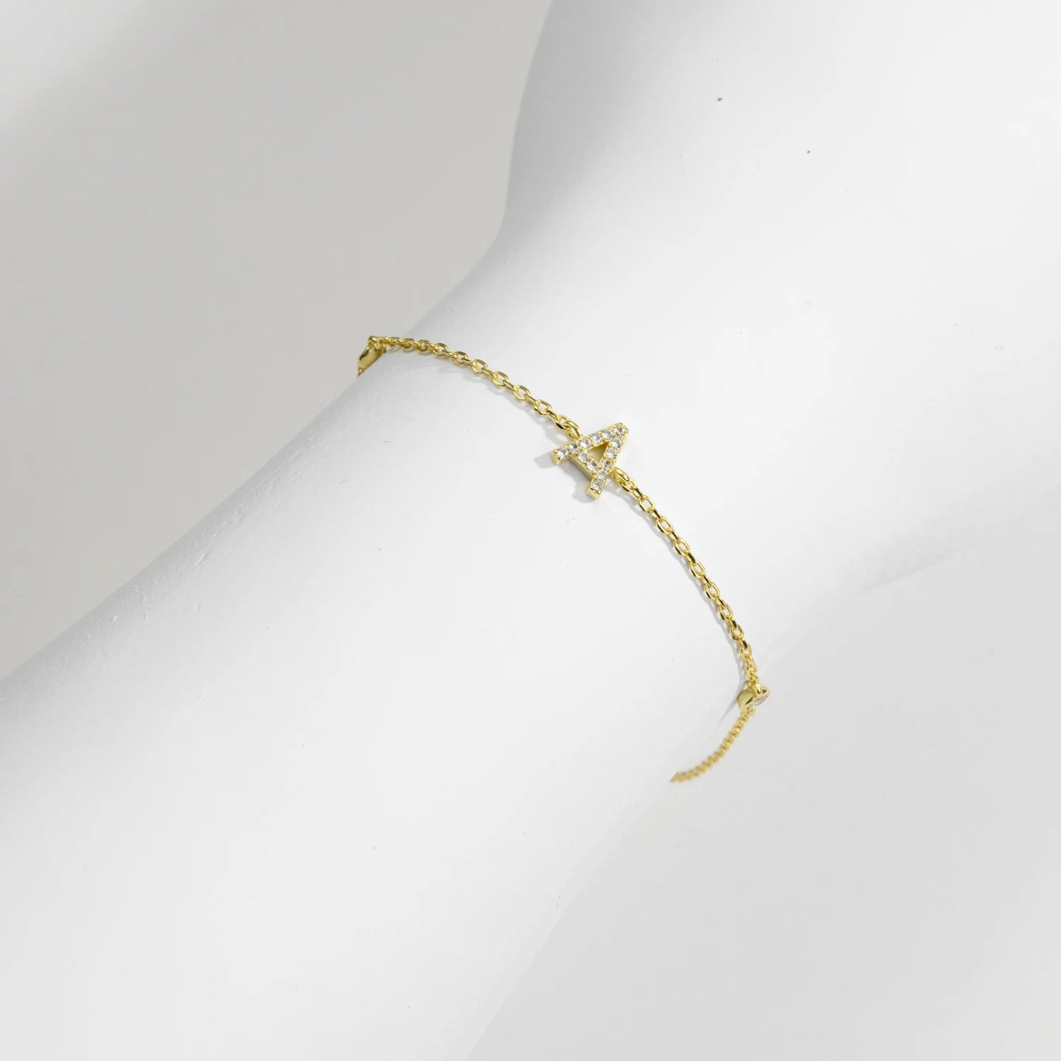 Initial Charm Bracelet
