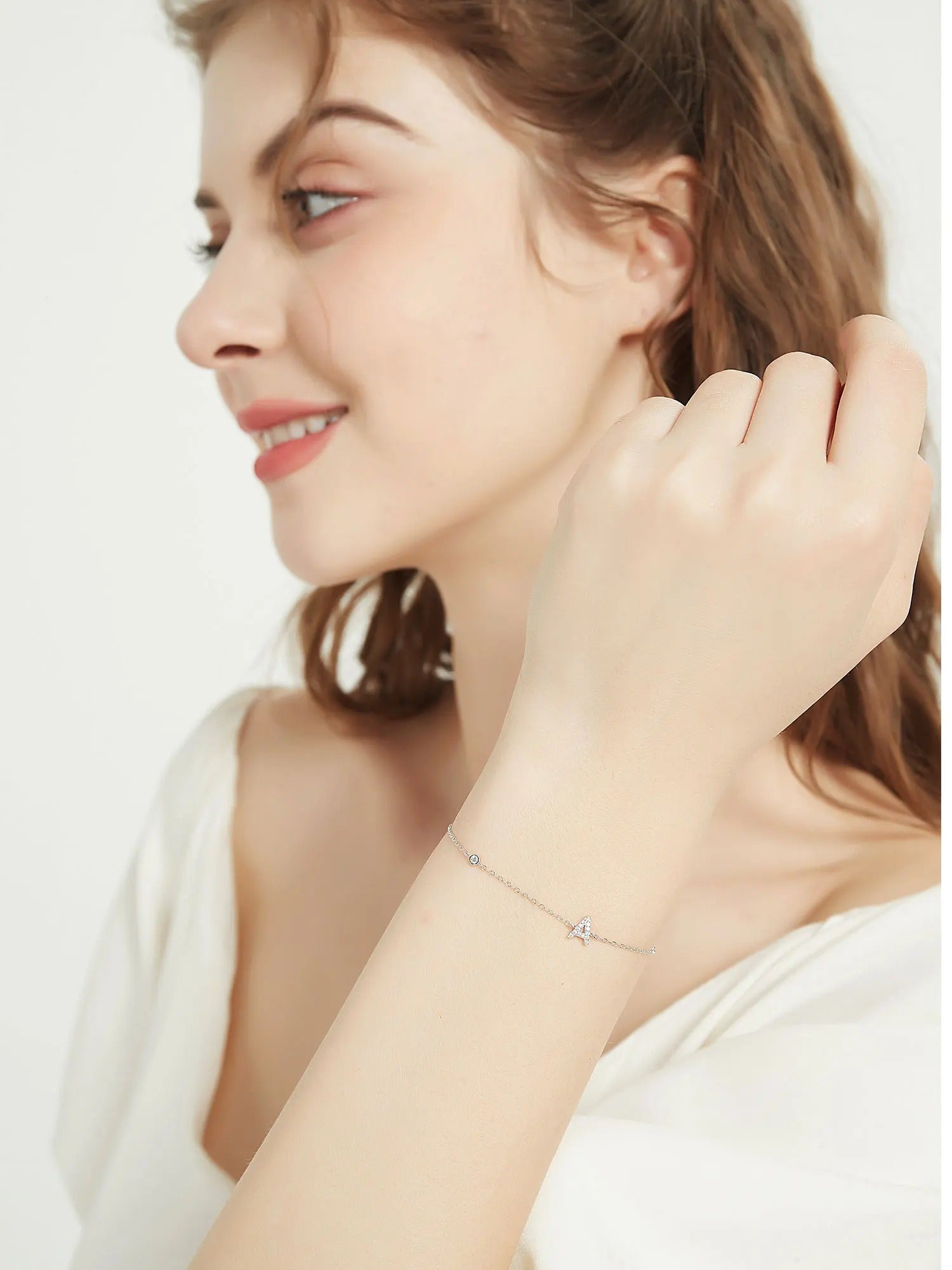 Initial Charm Bracelet