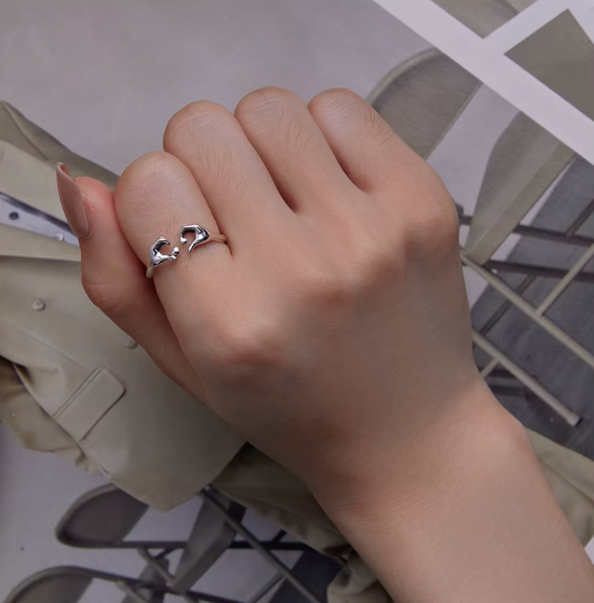 Hands of Hearts Ring