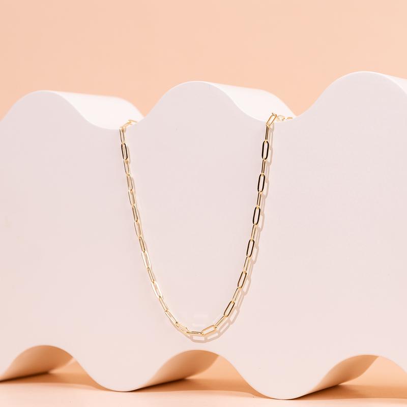 Paperclip Chain Necklace