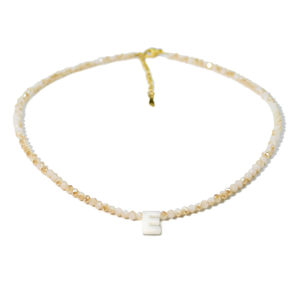 Shell Letter Necklace