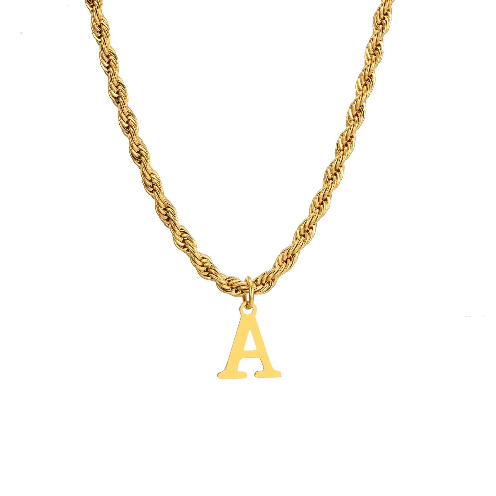 Alphabet Charm Necklace