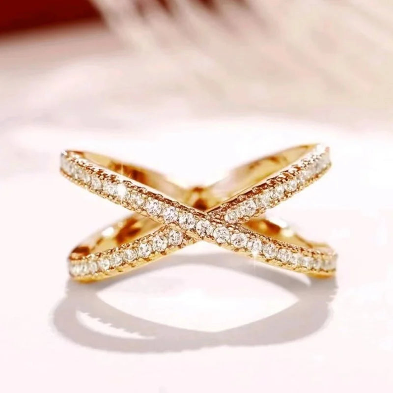 Criss Cross Ring