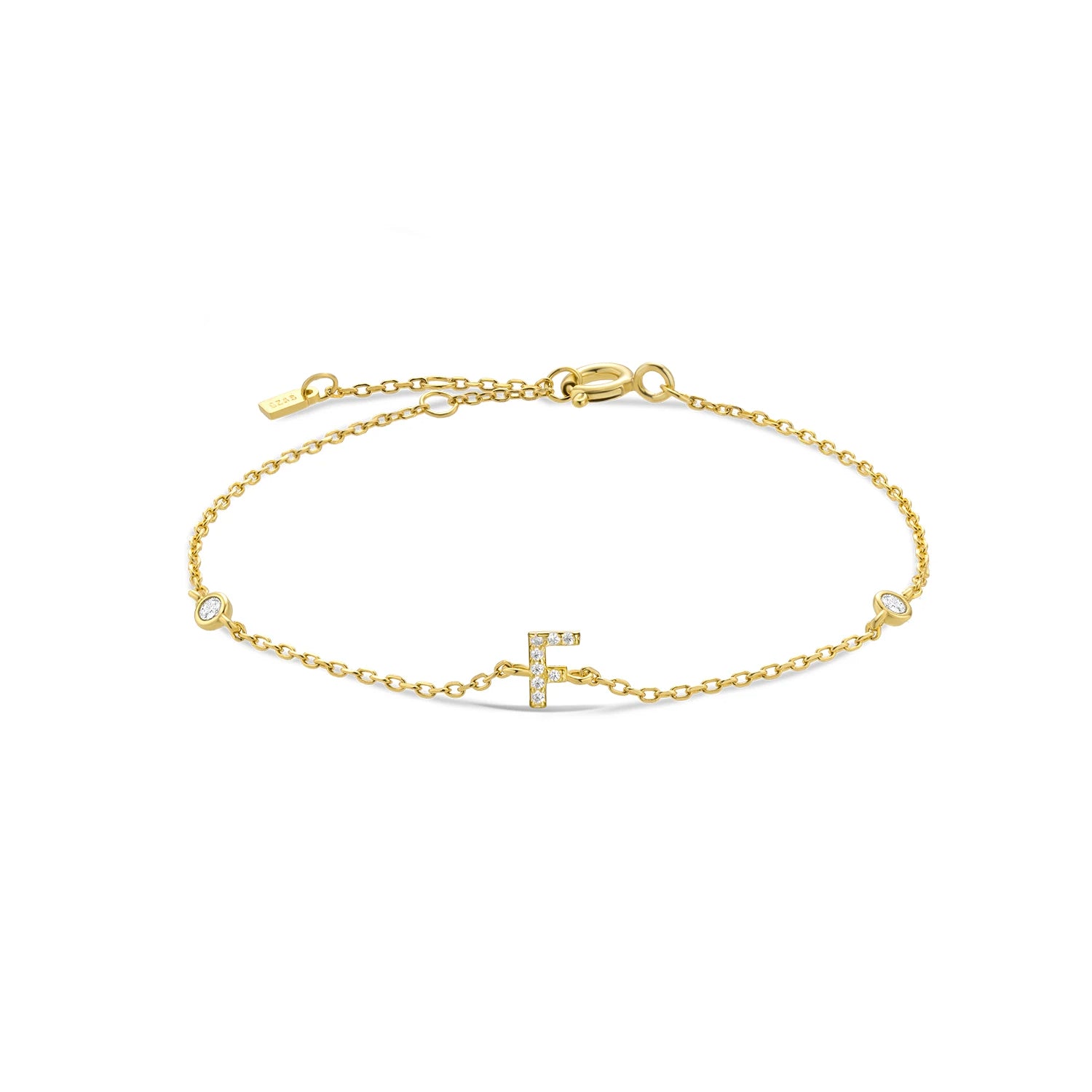Initial Charm Bracelet
